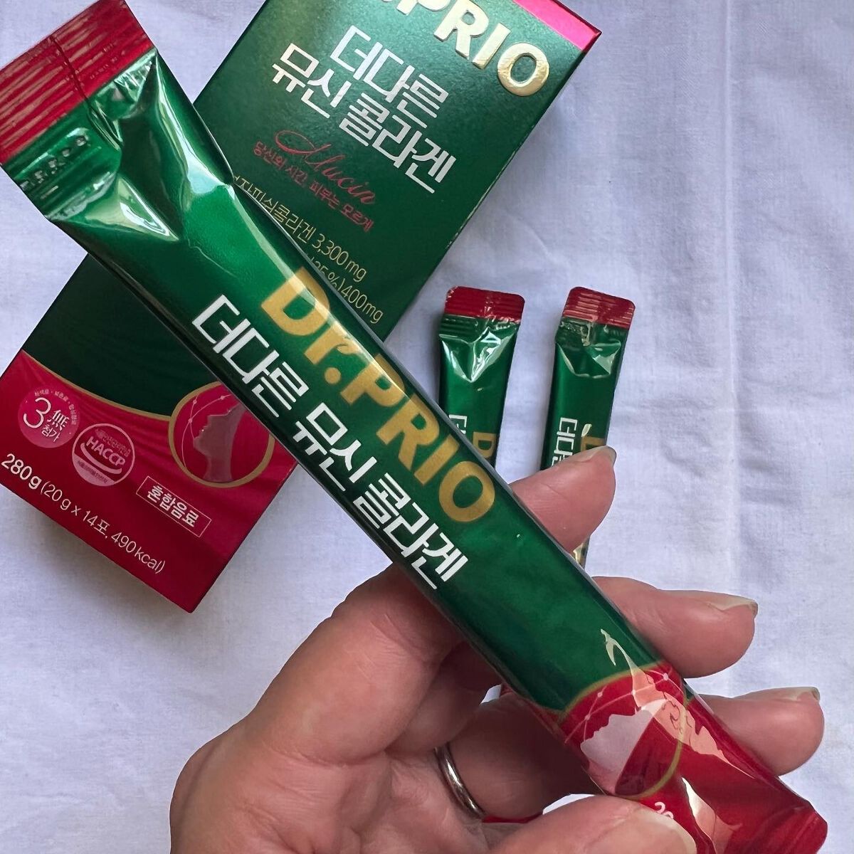 ムチンコラーゲン/Dr.PRIO/美容ドリンクを使ったクチコミ(5枚目)