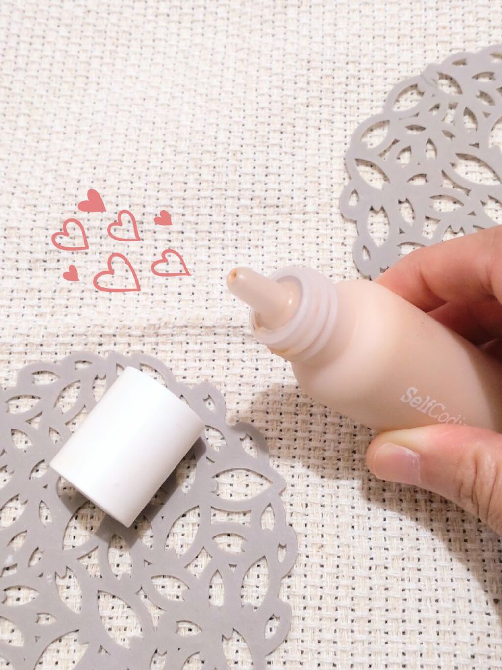 ネバービーザセイム/selfcoding/リキッドファンデーションを使ったクチコミ（2枚目）