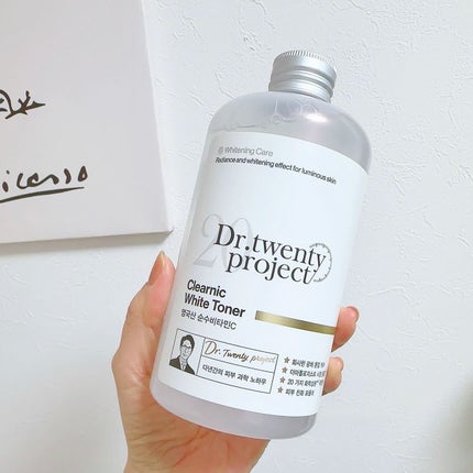 クリアニックホワイトトナー/Dr.Twenty Project/化粧水を使ったクチコミ(6枚目)