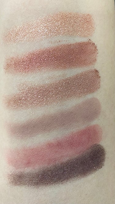 アンラップド ミニアイシャドーパレット DOLCE VITA/NARS/パウダーアイシャドウを使ったクチコミ（3枚目）