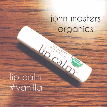リップカーム バニラ/john masters organics/リップケア・リップクリームを使ったクチコミ（1枚目）