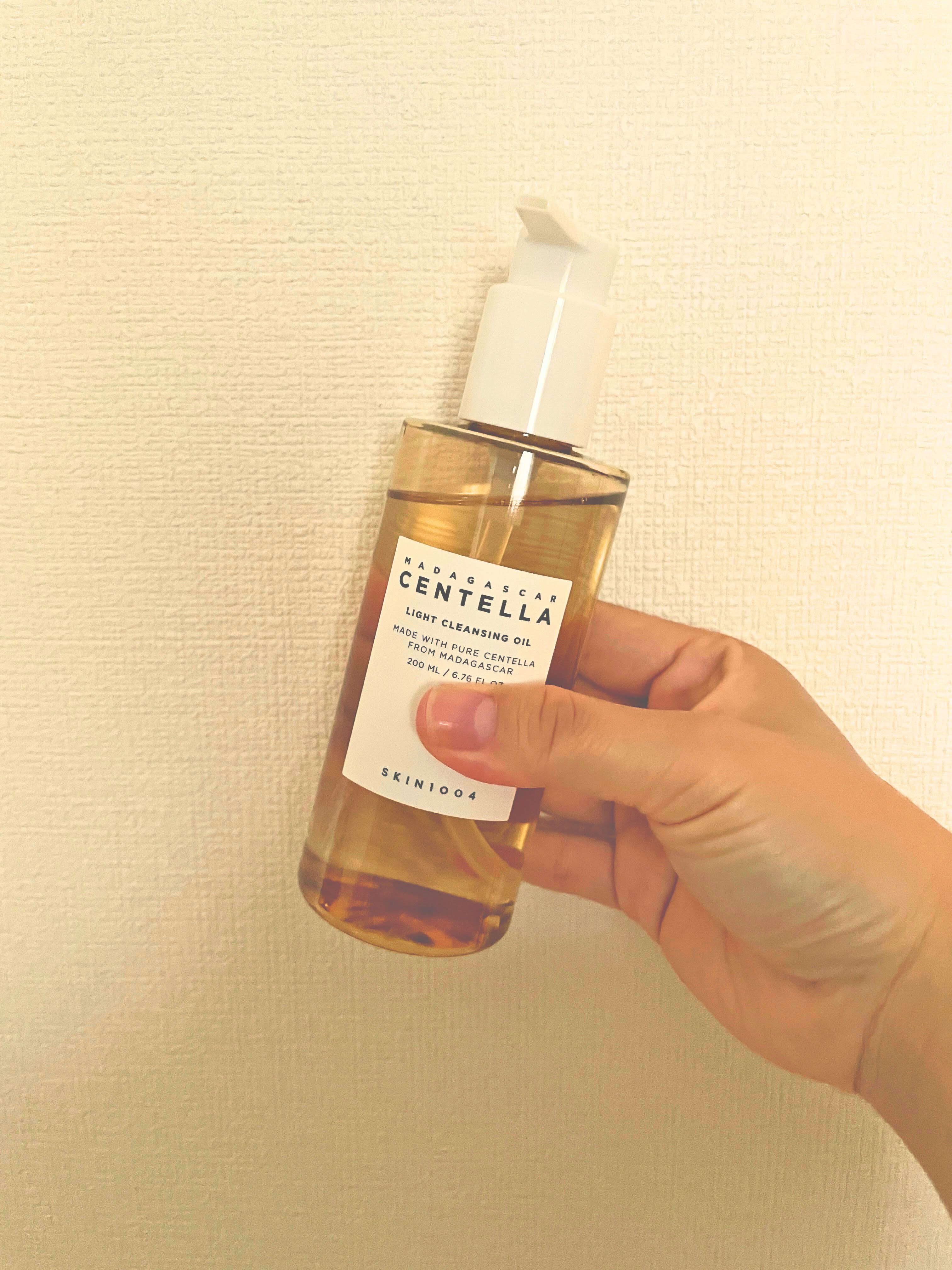 センテラ ライトクレンジングオイル/SKIN1004/オイルクレンジングを使ったクチコミ（1枚目）