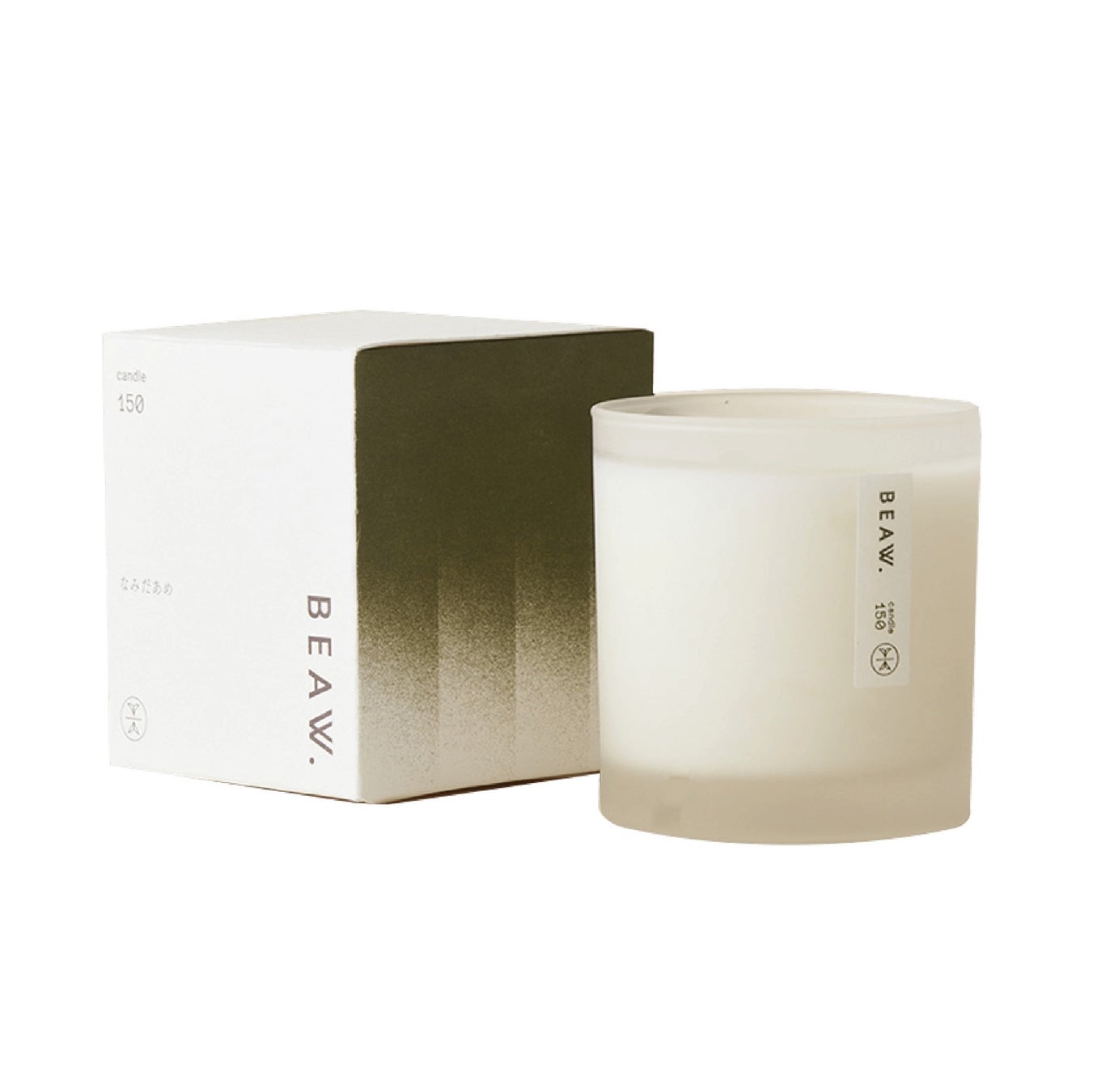 BEAW. キャンドル 150 なみだあめ 2個 BEAW. キャンドル 150 なみだあめ 2個