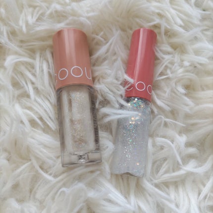 グリッターシャドウ/coou/グリッターを使ったクチコミ(1枚目)