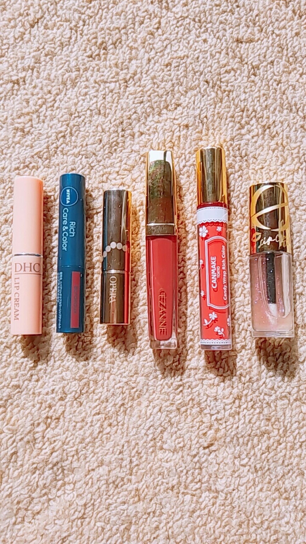 ニベア リッチケア＆カラーリップ/ニベア/リップクリームを使ったクチコミ（1枚目）