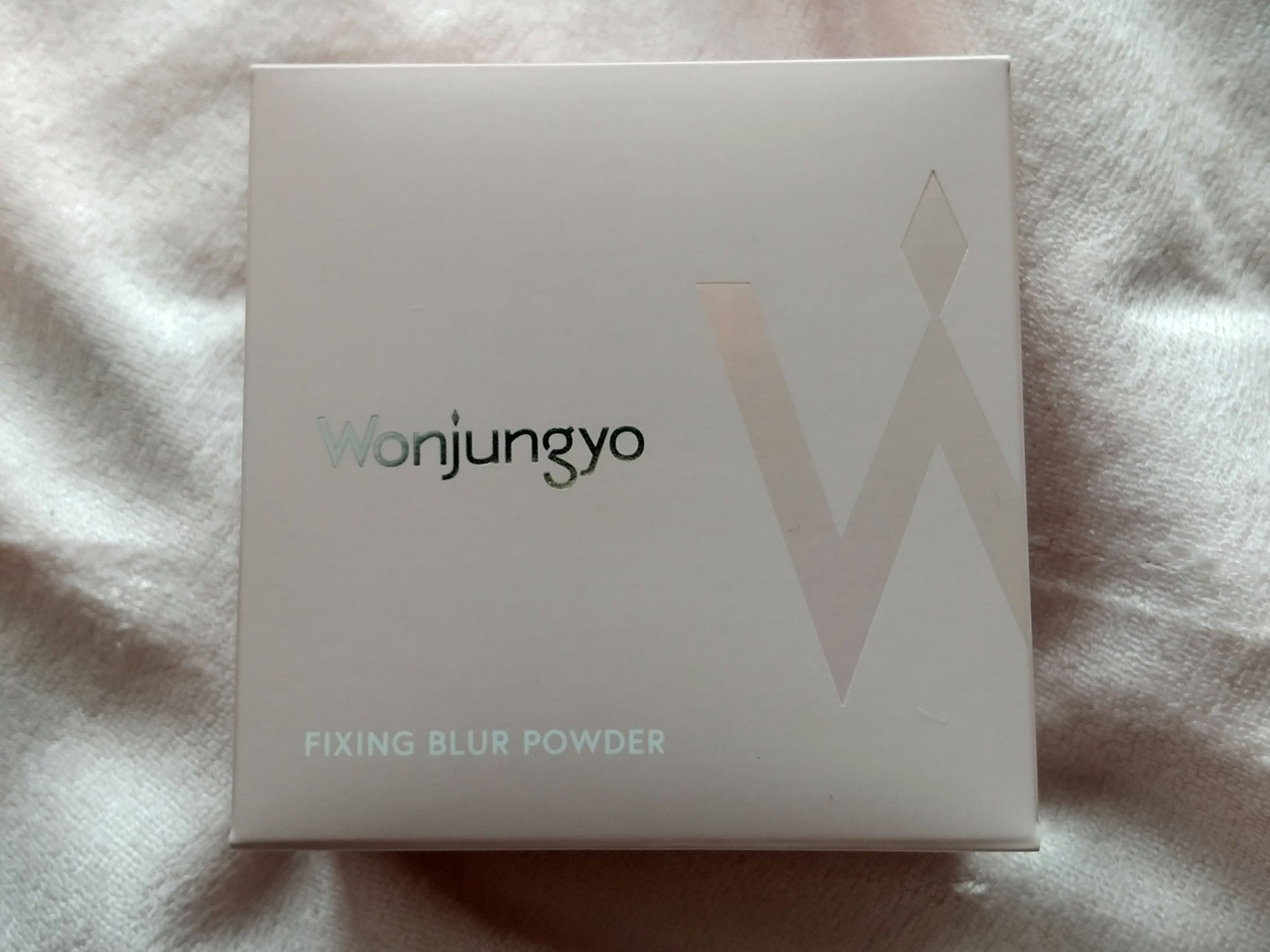 ウォンジョンヨ フィクシングブラーパウダー N 02 プレーンベージュ/Wonjungyo/ルースパウダーを使ったクチコミ（1枚目）