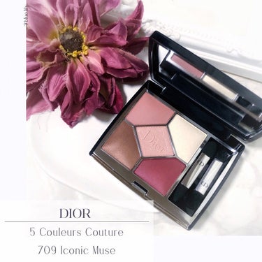 【旧】サンク クルール クチュール 709 アイコニック ミューズ（生産終了）/Dior/アイシャドウパレットを使ったクチコミ（1枚目）