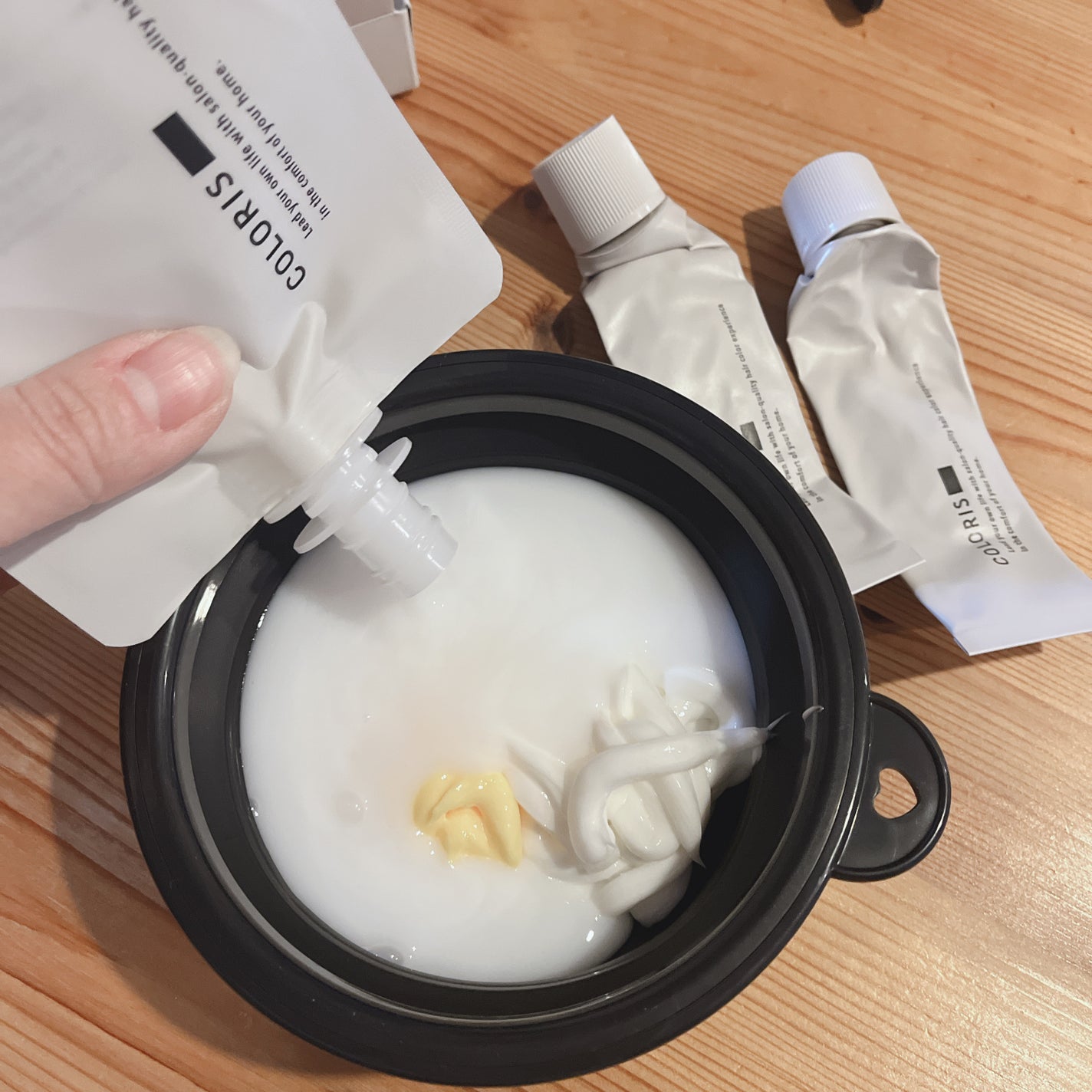 パーソナライズヘアカラー COLORIS/COLORIS/ヘアカラーを使ったクチコミ(4枚目)