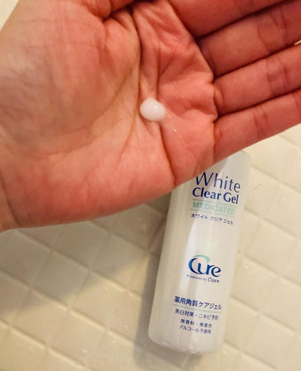 ホワイトクリアジェル/Cure/ピーリングを使ったクチコミ(3枚目)