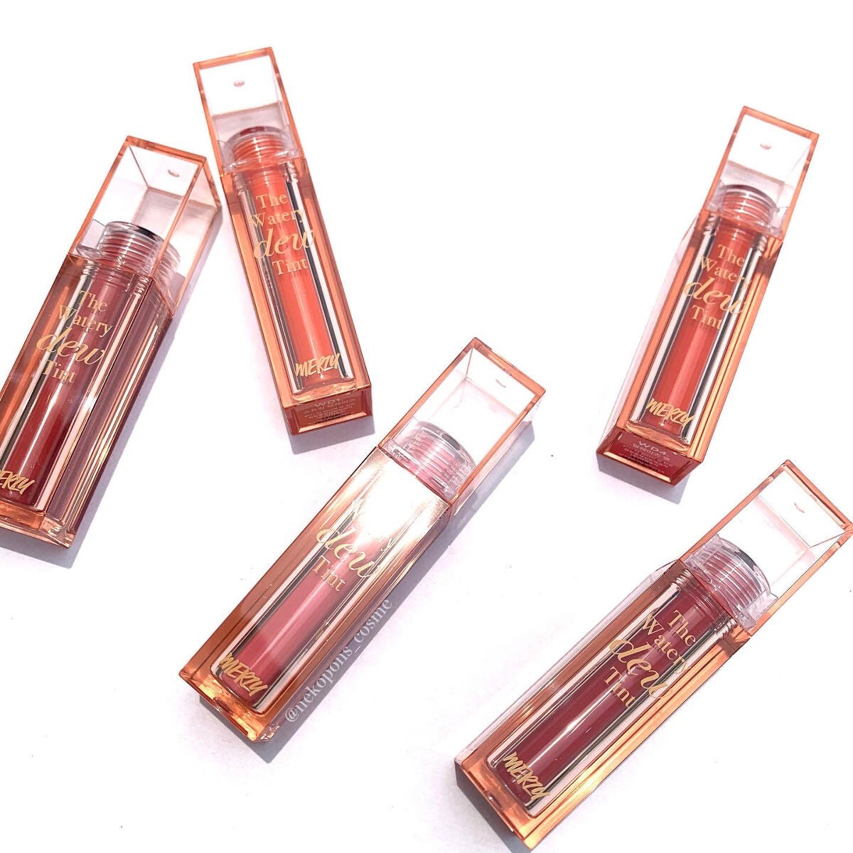 ザ ウォータリーデューティント/MERZY/リップティントを使ったクチコミ(5枚目)