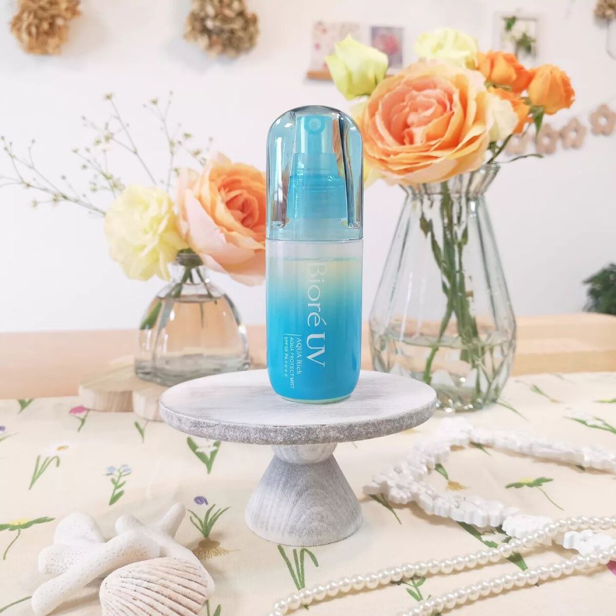 ビオレUV アクアリッチ アクアプロテクトミスト/ビオレ/日焼け止めミスト・スプレーを使ったクチコミ(1枚目)