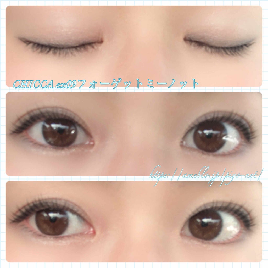 フローレスグロウ リッドテクスチャー アイシャドウ/CHICCA/アイシャドウパレットを使ったクチコミ(1枚目)