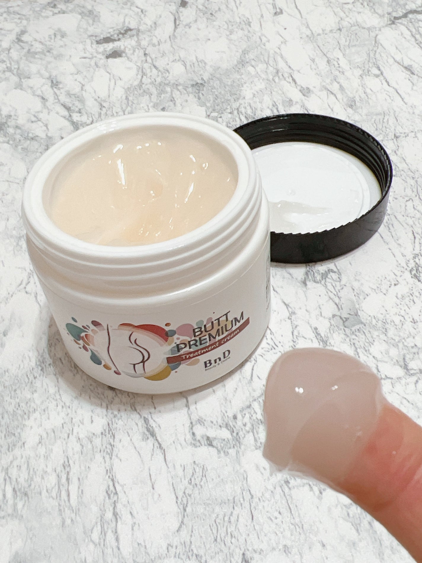 BnDヒップクリーム/BnD/バスト・ヒップケアを使ったクチコミ(2枚目)