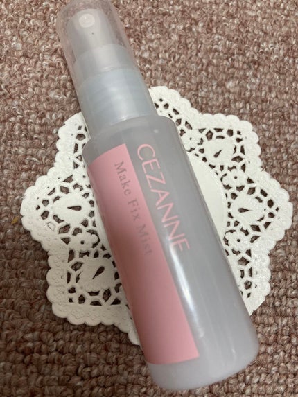 メイクフィックスミスト/CEZANNE/フィックスミストを使ったクチコミ(1枚目)