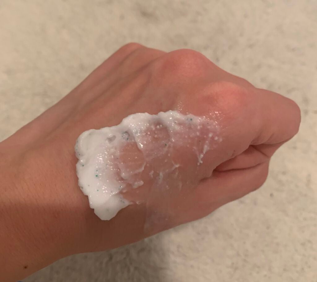 フェイスポリッシャー リフレッシング(ミント)/SABON/スクラブ・ゴマージュを使ったクチコミ(2枚目)