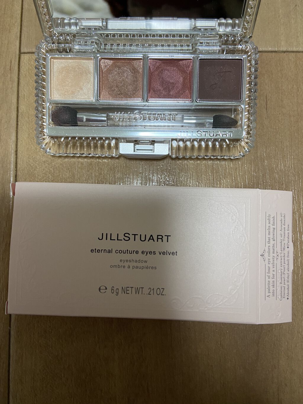 エターナルクチュール アイズ ベルベット 03 ultimate lady/JILL STUART/アイシャドウパレットを使ったクチコミ（1枚目）