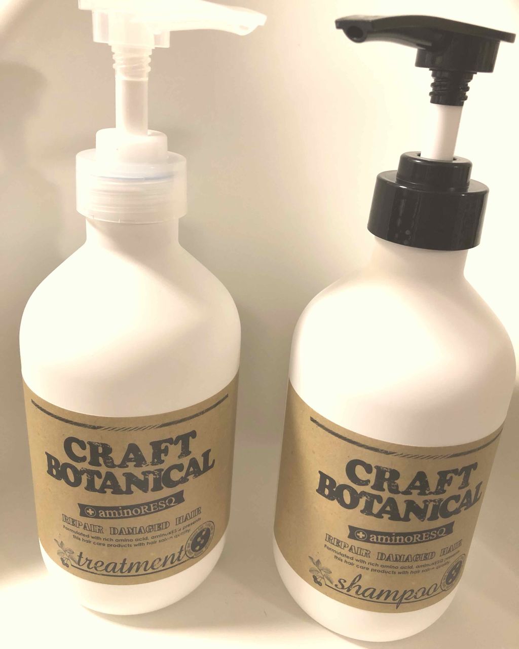 クラフトボタニカルシャンプー／トリートメント/アミノレスキュー/市販シャンプーを使ったクチコミ（1枚目）