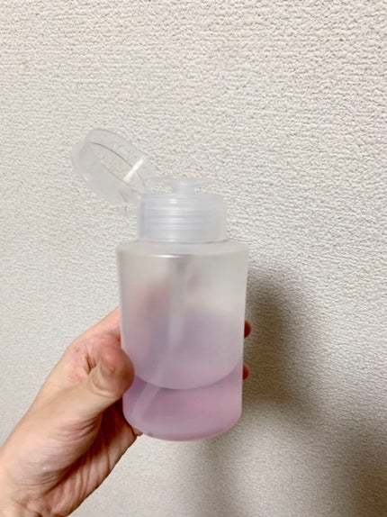 ワンプッシュディスペンサーボトル/DAISO/その他スキンケアグッズを使ったクチコミ(4枚目)