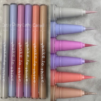 Cathy Doll シェイクシャインアイライナー/CathyDoll/リキッドアイライナーを使ったクチコミ(3枚目)