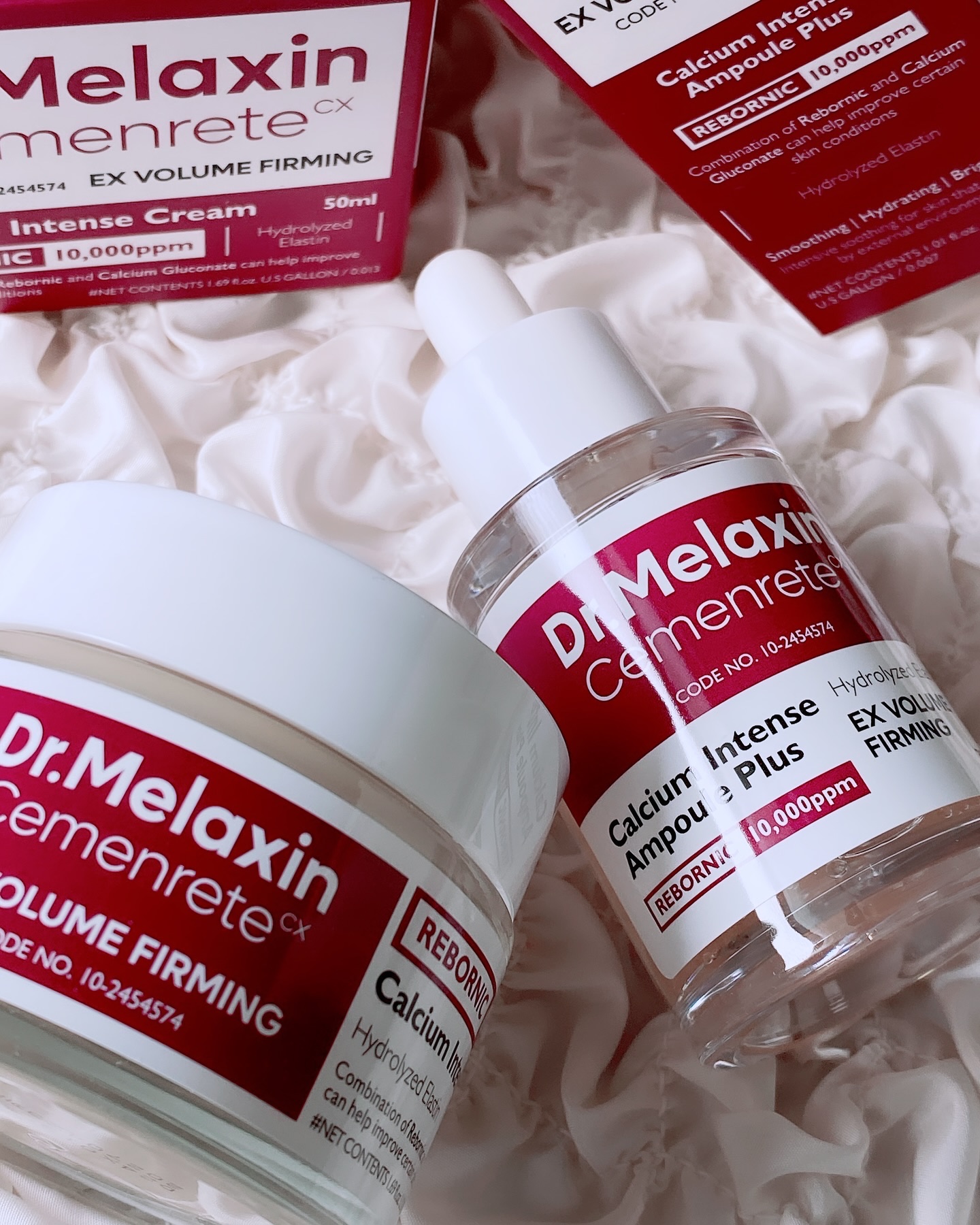 Cemenrete Calcium Intense Cream/Dr.Melaxin/フェイスクリームを使ったクチコミ（1枚目）