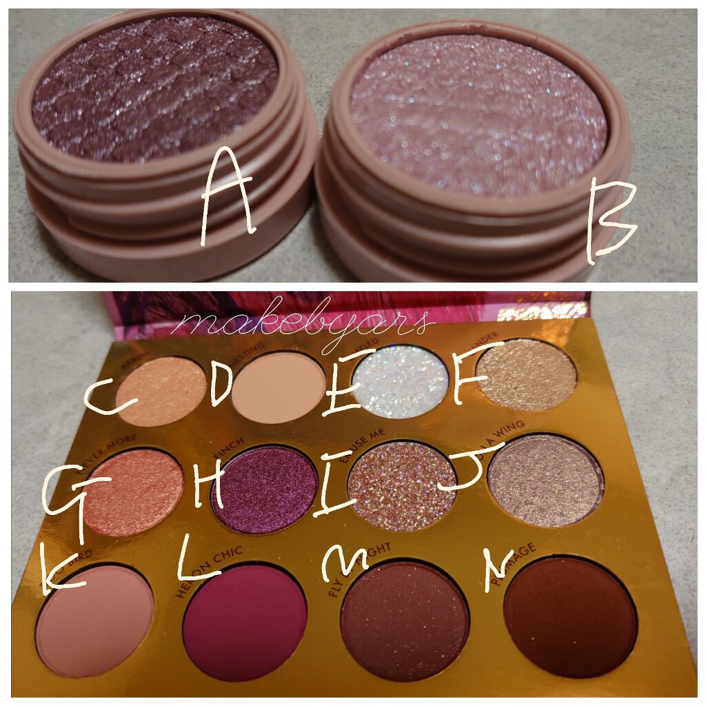 BIRDIE/ColourPop/アイシャドウパレットを使ったクチコミ（3枚目）