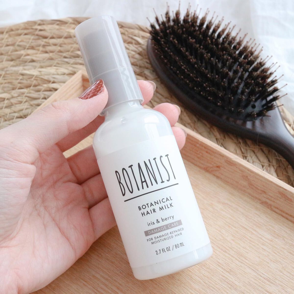 ボタニカルヘアミルク（ダメージケア）/BOTANIST/ヘアミルクを使ったクチコミ（2枚目）