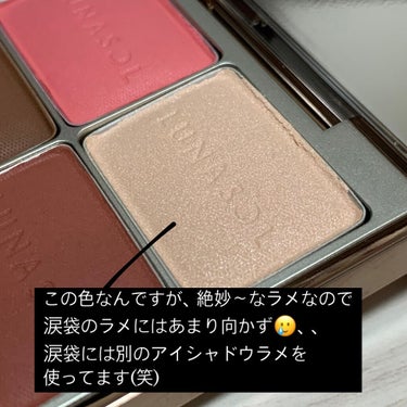 マカロングロウアイズ/LUNASOL/アイシャドウパレットを使ったクチコミ（3枚目）