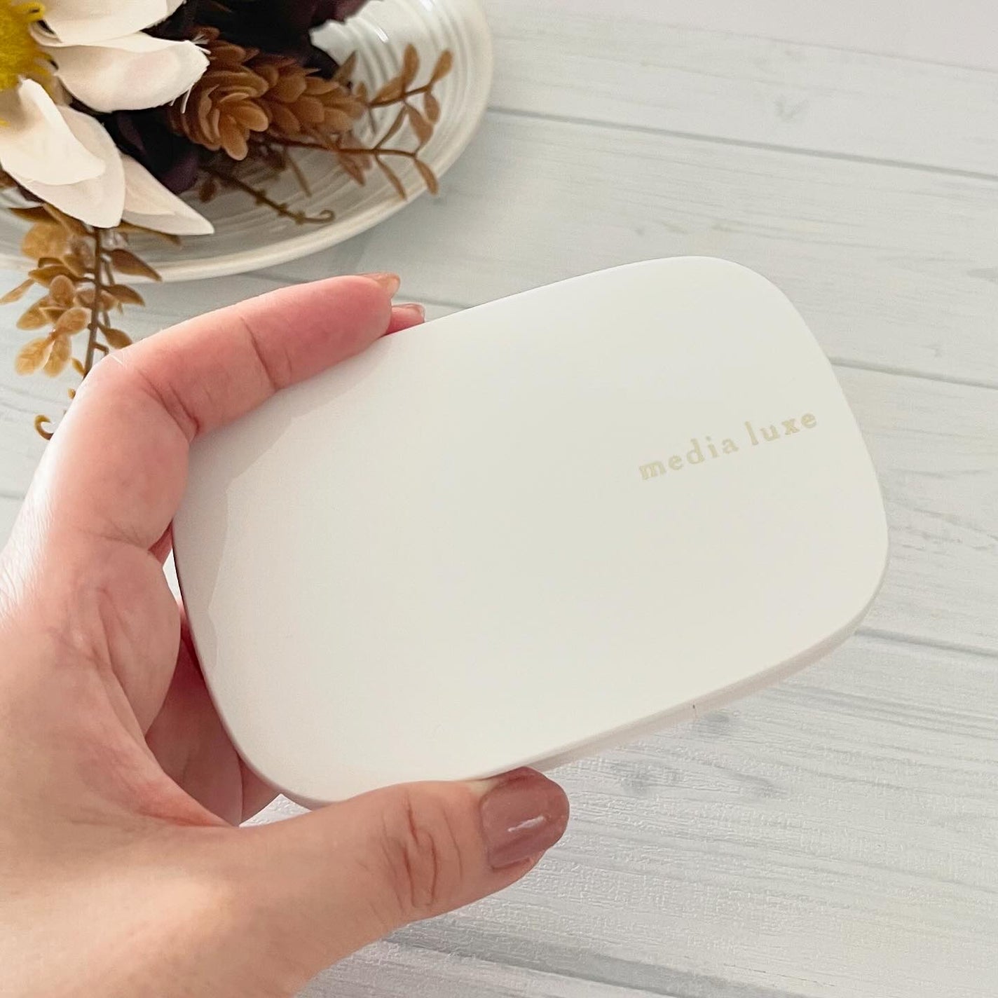 パウダーファンデーション/media luxe/パウダーファンデーションを使ったクチコミ(6枚目)