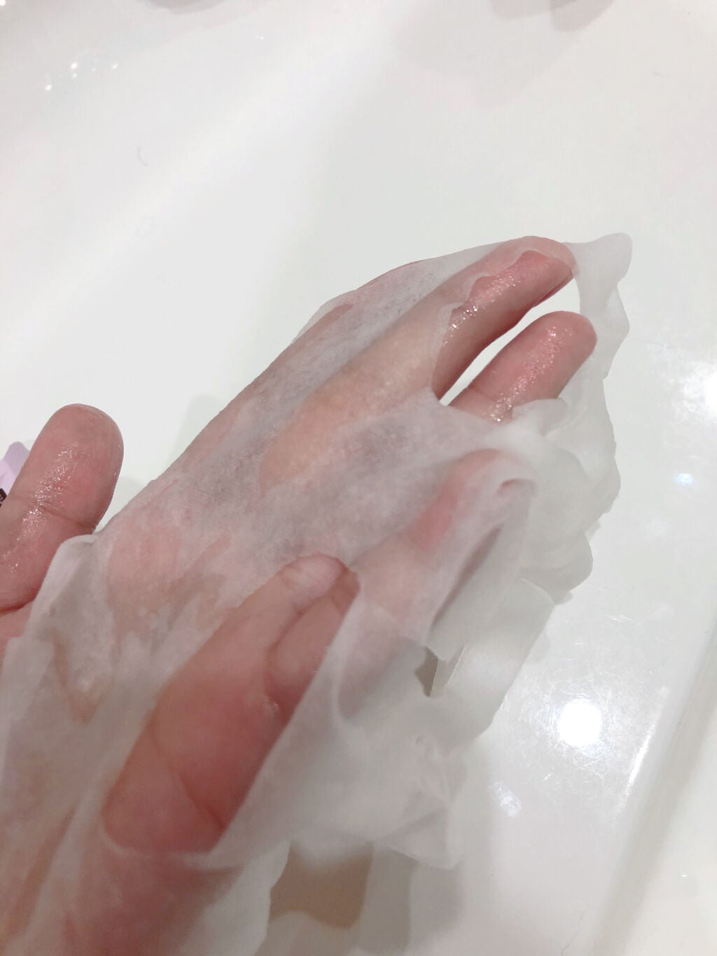 シートマスク ホワイト/BOTANICAL ESTHE/シートマスク・パックを使ったクチコミ(4枚目)