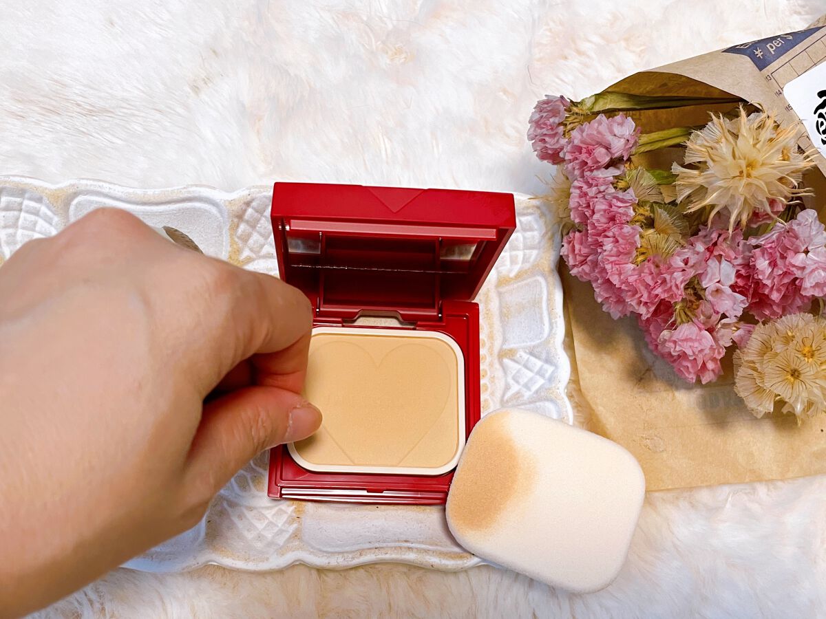 プロフィニッシュファンデーション/インテグレート/パウダーファンデーションを使ったクチコミ(3枚目)