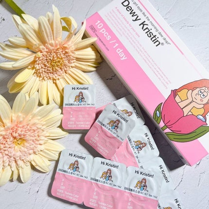 Dewy Kristin/Hapa kristin/カラーコンタクトレンズを使ったクチコミ(1枚目)