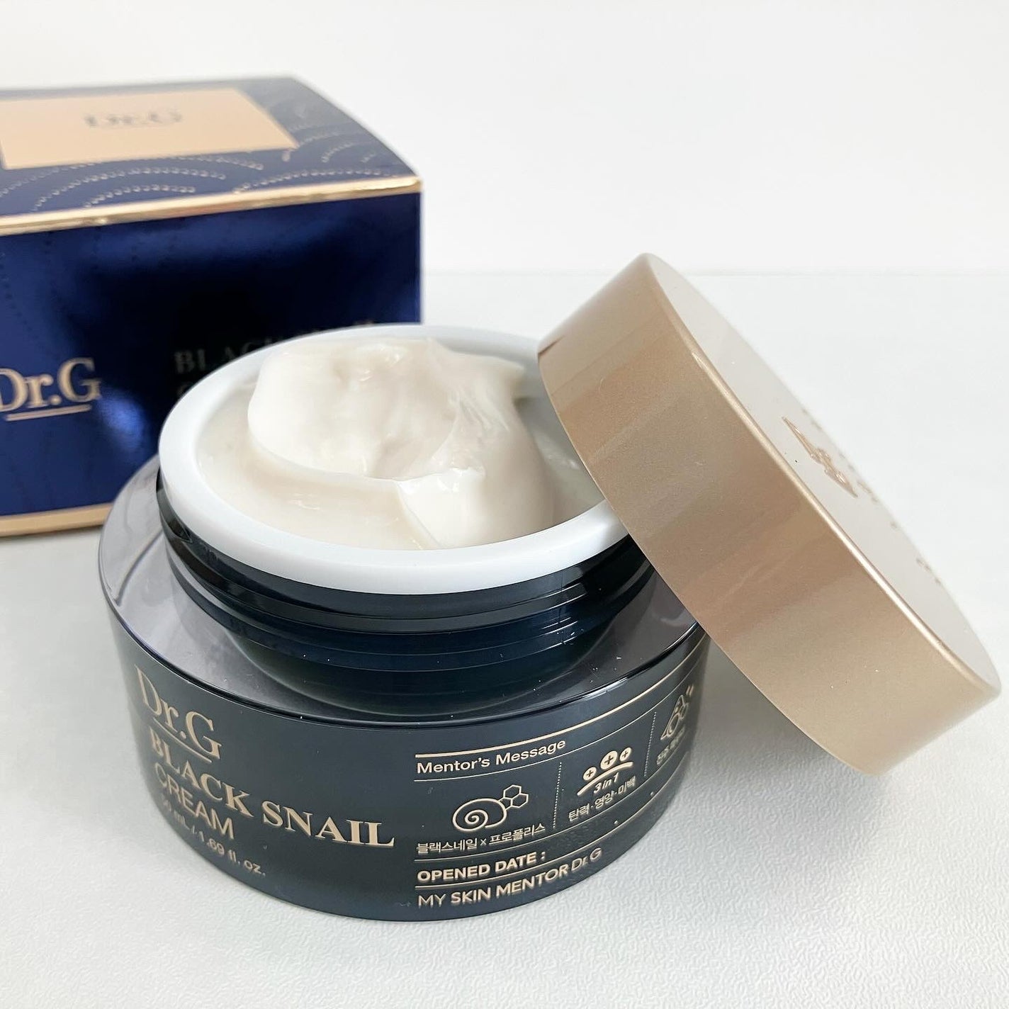 ブラックスネイル クリーム/Dr.G/フェイスクリームを使ったクチコミ(1枚目)