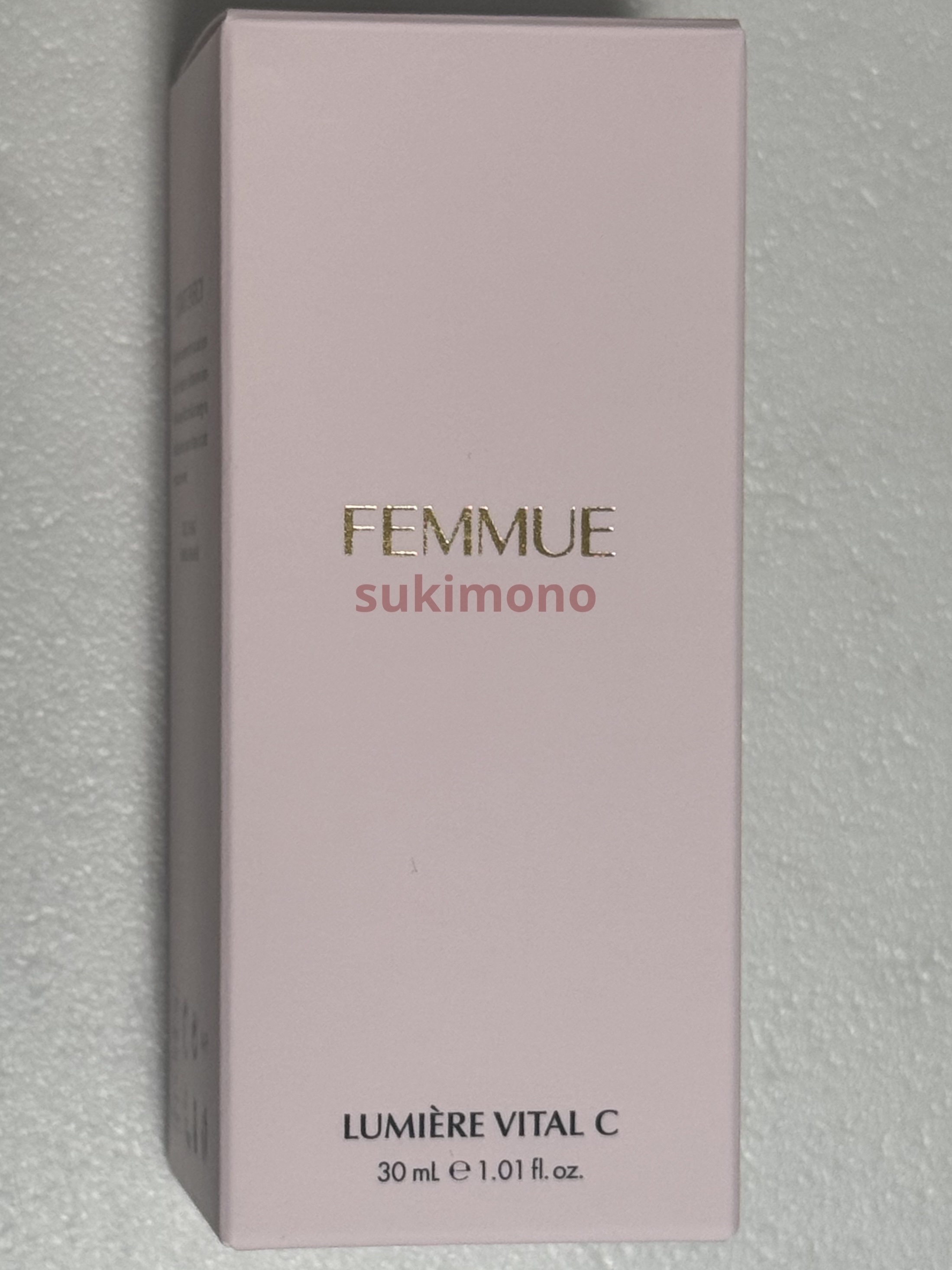 ルミエール ヴァイタルC/FEMMUE/ブースター・導入液を使ったクチコミ（2枚目）