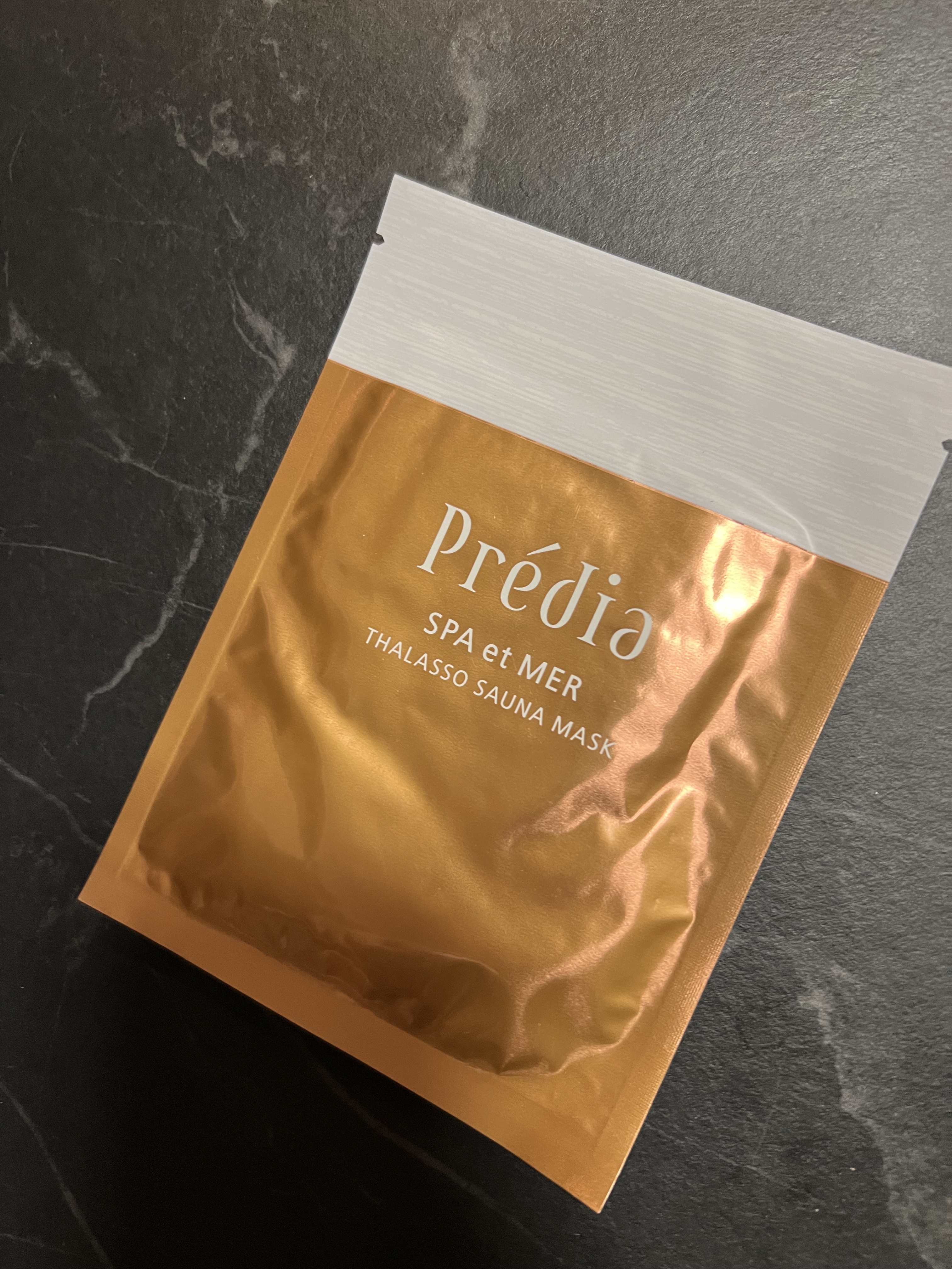 スパ・エ・メール タラソ サウナマスク/Prédia/シートマスク・パックを使ったクチコミ（1枚目）
