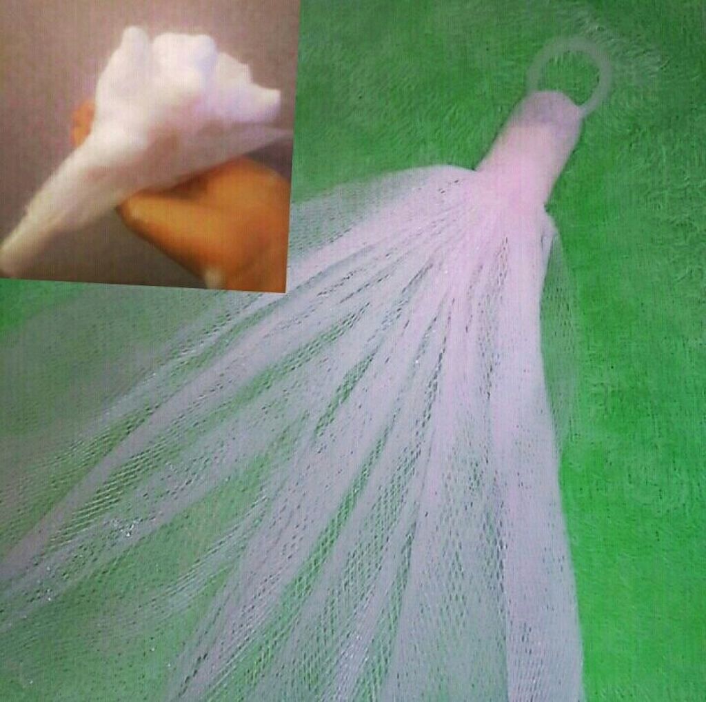 洗顔用泡立てネット/無印良品/その他スキンケアグッズを使ったクチコミ(1枚目)