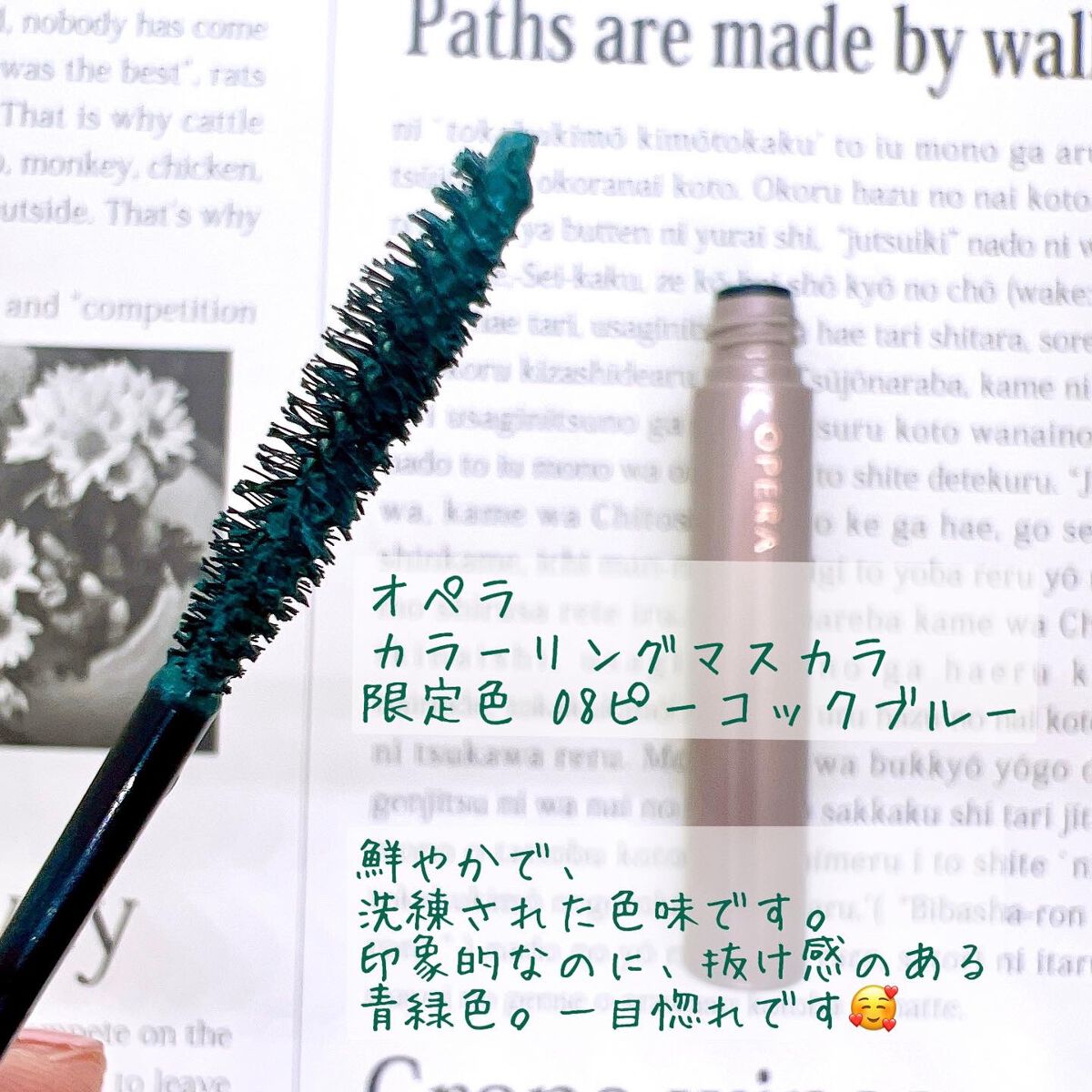 オペラ カラーリングマスカラ/OPERA/マスカラを使ったクチコミ(2枚目)