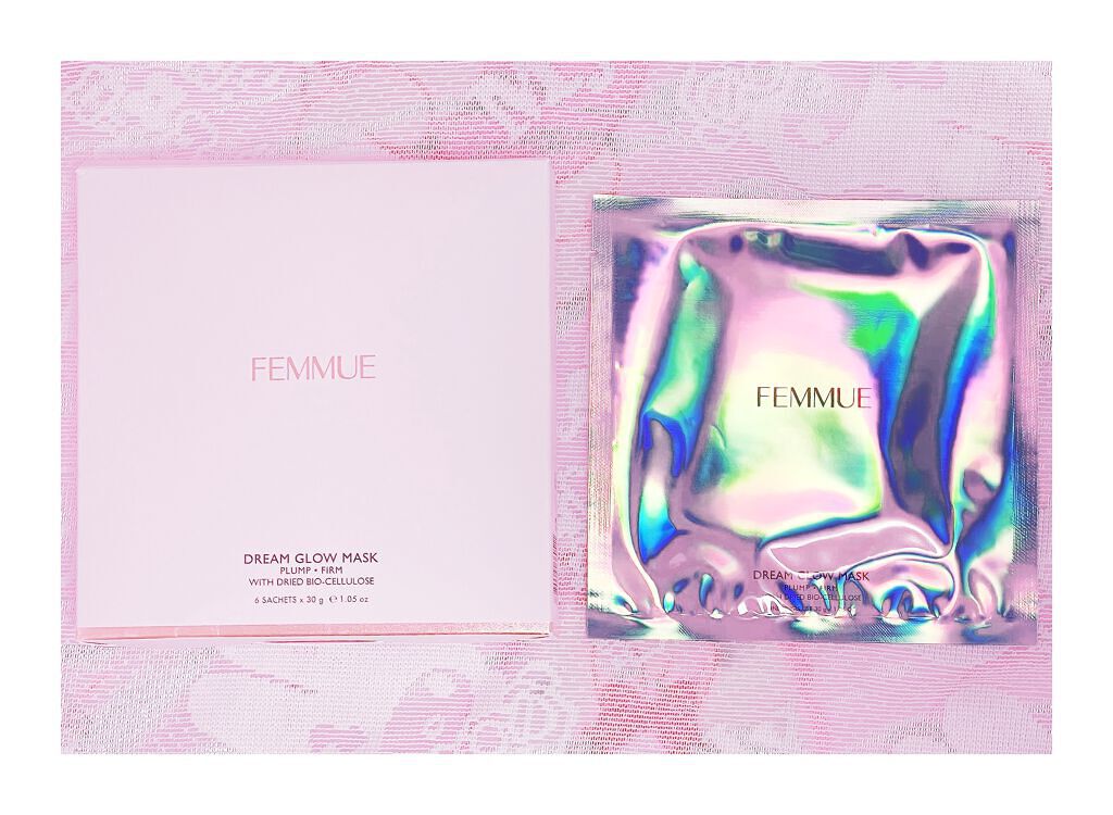 ドリームグロウマスク RR（透明感・キメ）/FEMMUE/シートマスク・パックを使ったクチコミ（1枚目）