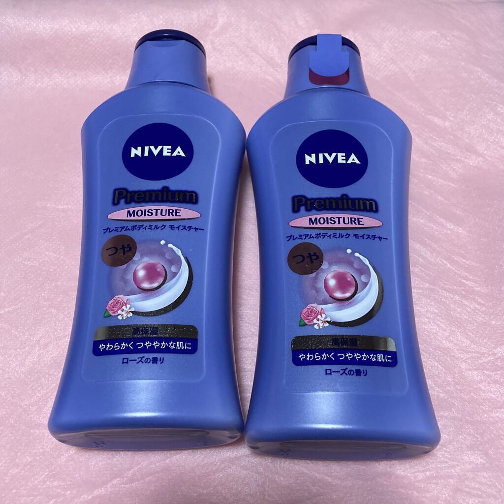 ニベア プレミアムボディミルク モイスチャー/ニベア/ボディミルクを使ったクチコミ（1枚目）