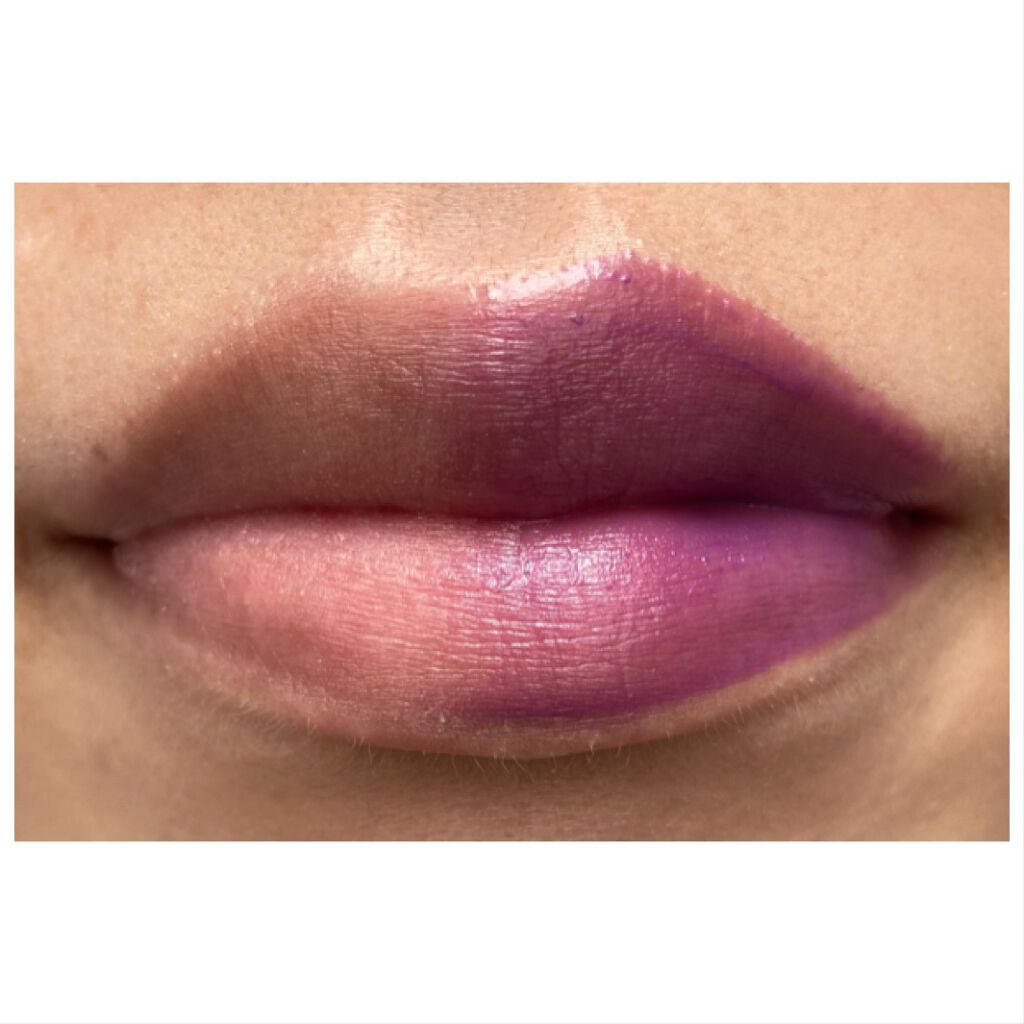 ルージュ アンリミテッド PURPLE/shu uemura/口紅を使ったクチコミ（2枚目）