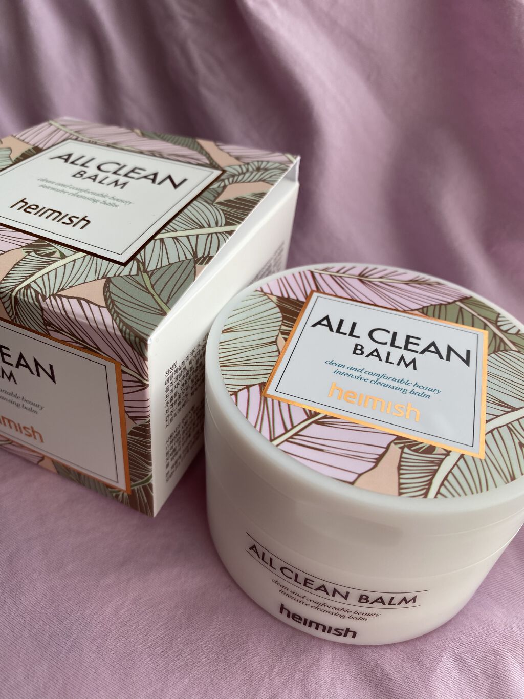 オールクリーンバーム/heimish/クレンジングバームを使ったクチコミ（2枚目）