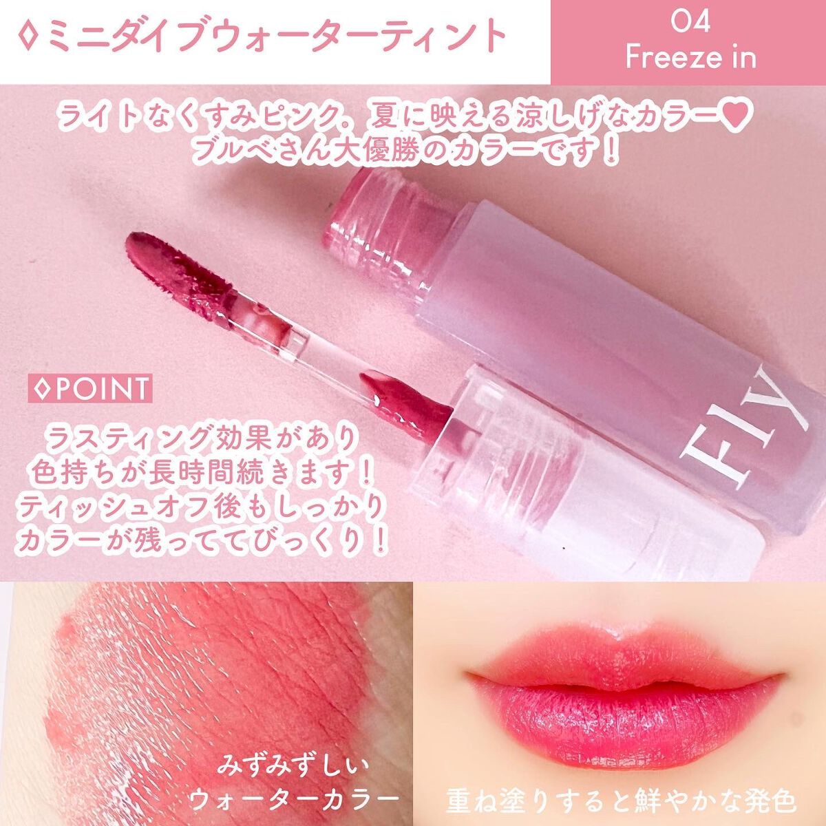 ミニシャーベットエディション/Flynn/メイクアップキットを使ったクチコミ(3枚目)