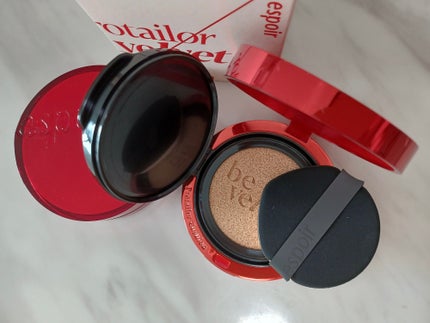 プロテーラービーベルベットカバークッション/espoir/クッションファンデーションを使ったクチコミ(2枚目)