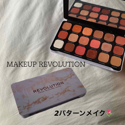 Forever Flawless Decadent Eyeshadow Palette/MAKEUP REVOLUTION/アイシャドウパレットを使ったクチコミ(1枚目)