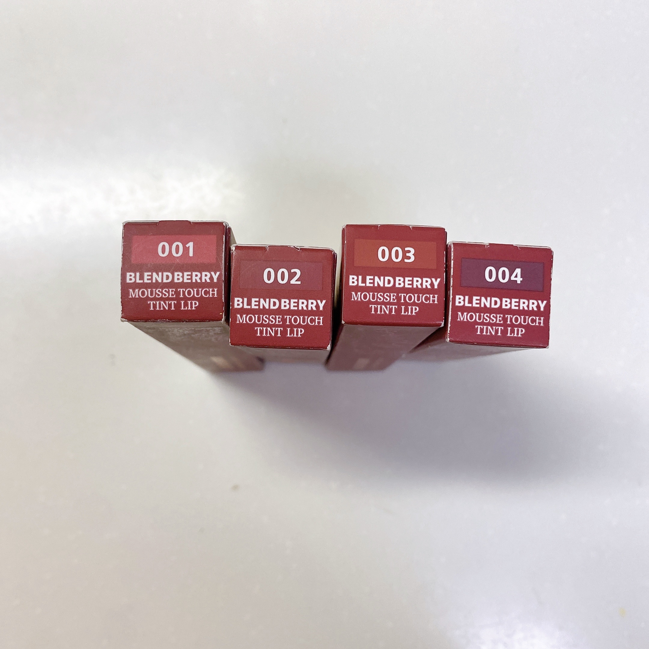 ムースタッチティントリップ		 002 クランベリー/BLEND BERRY/リップティントを使ったクチコミ（3枚目）
