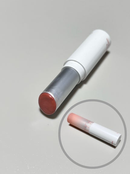 グラスティングメルティングバーム/rom&nd/リップバームを使ったクチコミ(5枚目)