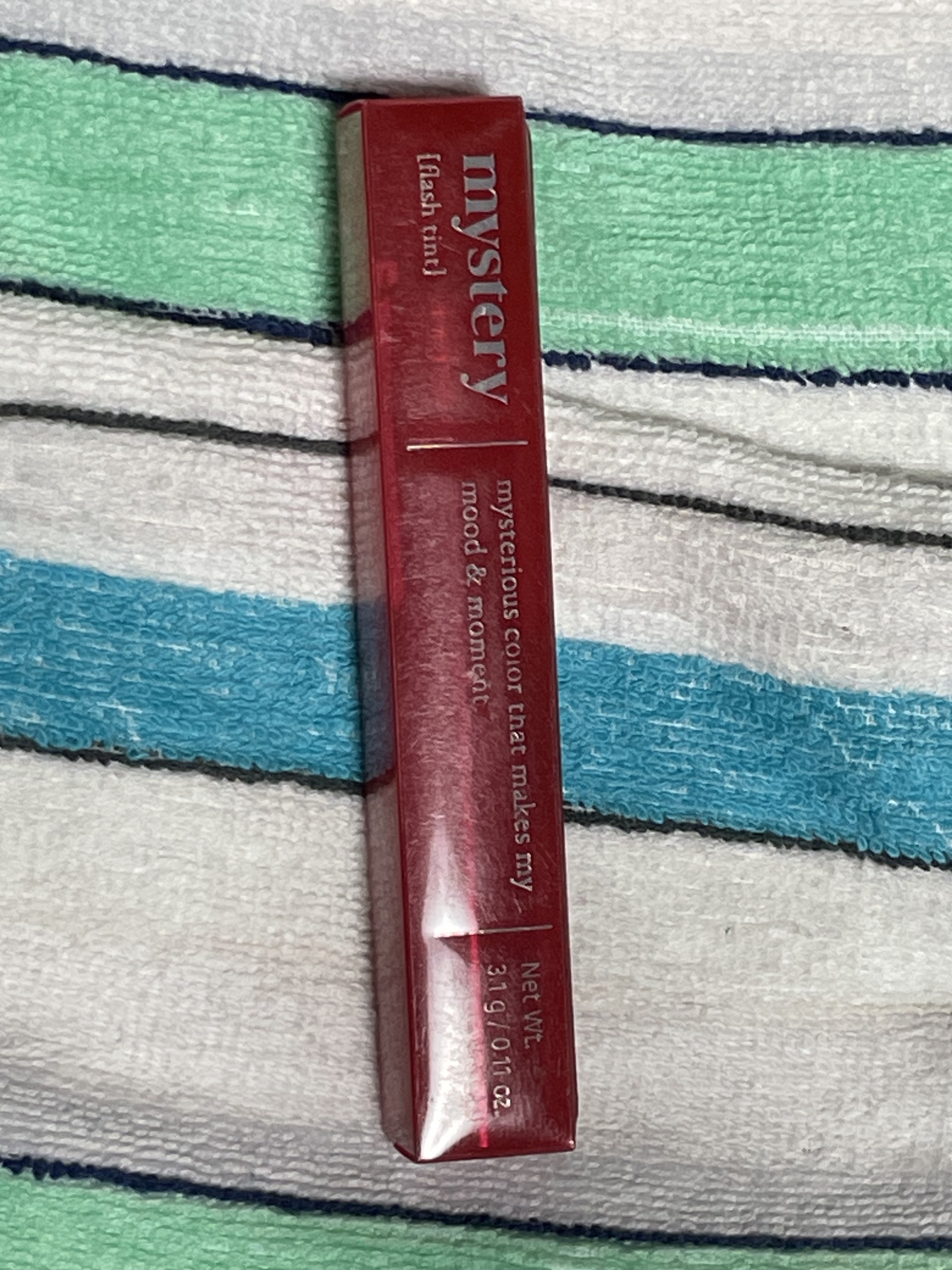 アイムミミ ミステリー フラッシュティント 001 ミステリーベリーコーク/i’m meme/リップティントを使ったクチコミ（1枚目）