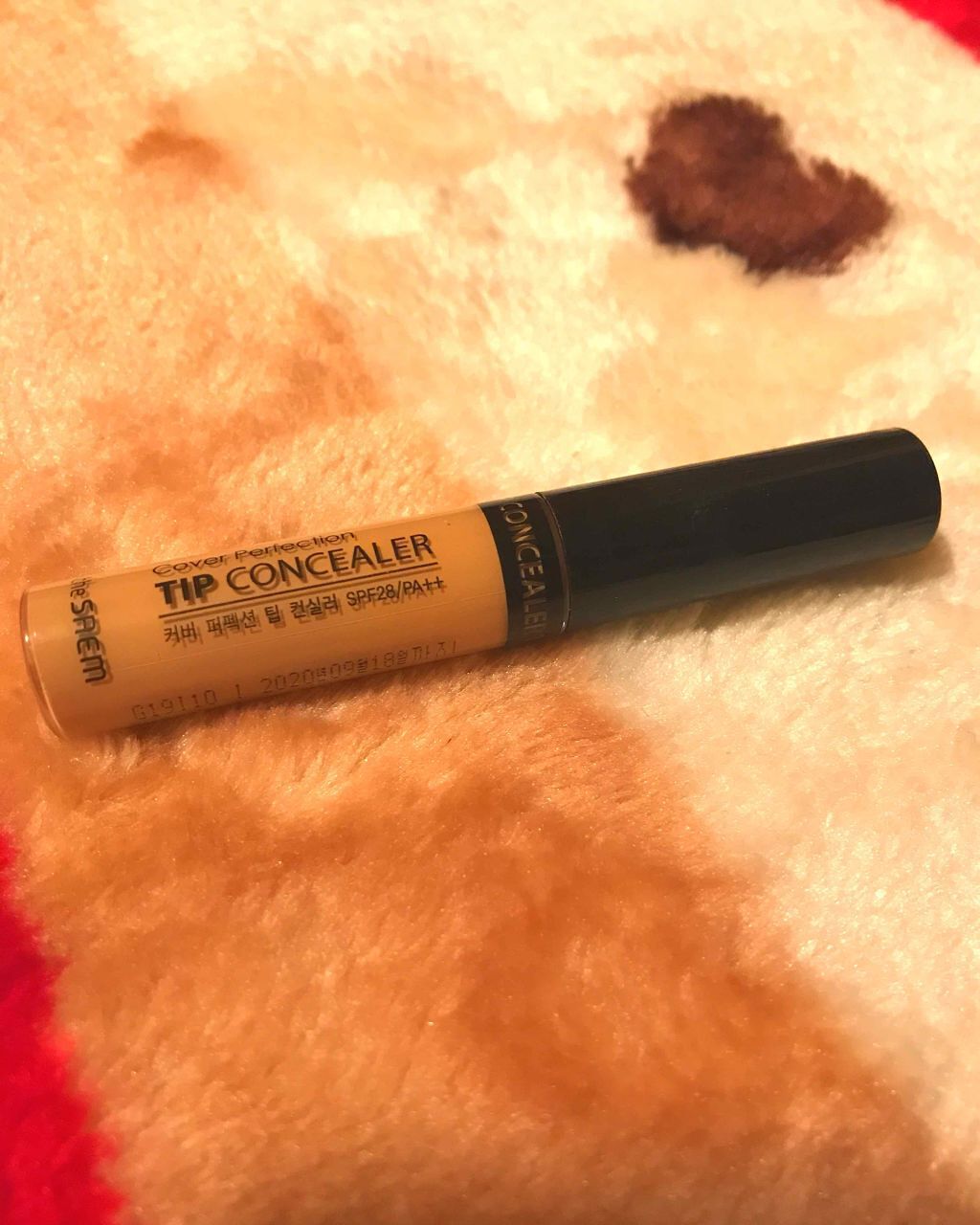 カバーパーフェクション チップコンシーラー/the SAEM/リキッドコンシーラーを使ったクチコミ(1枚目)