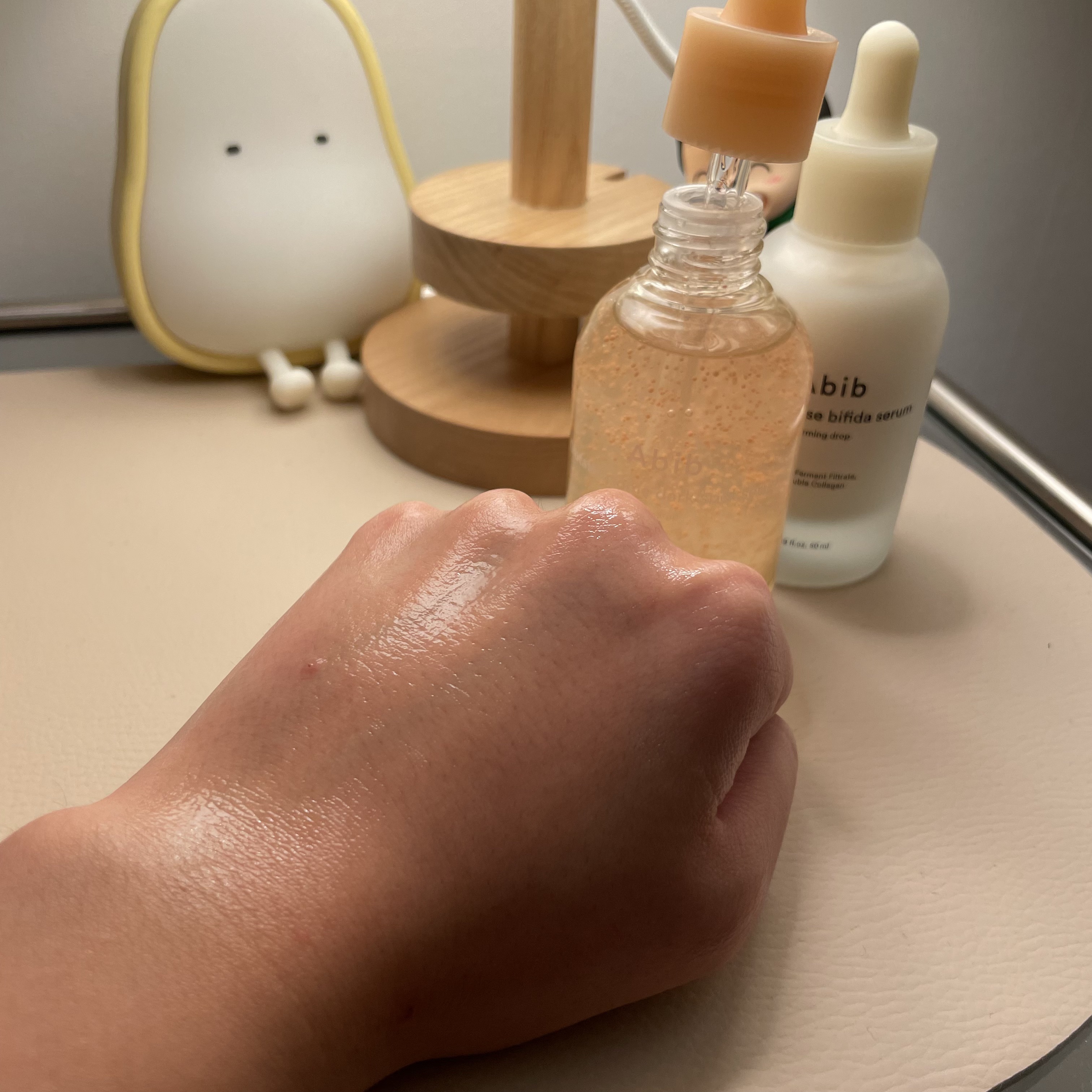 復活草ビフィダセラムファーミングドロップ/Abib /美容液を使ったクチコミ（3枚目）