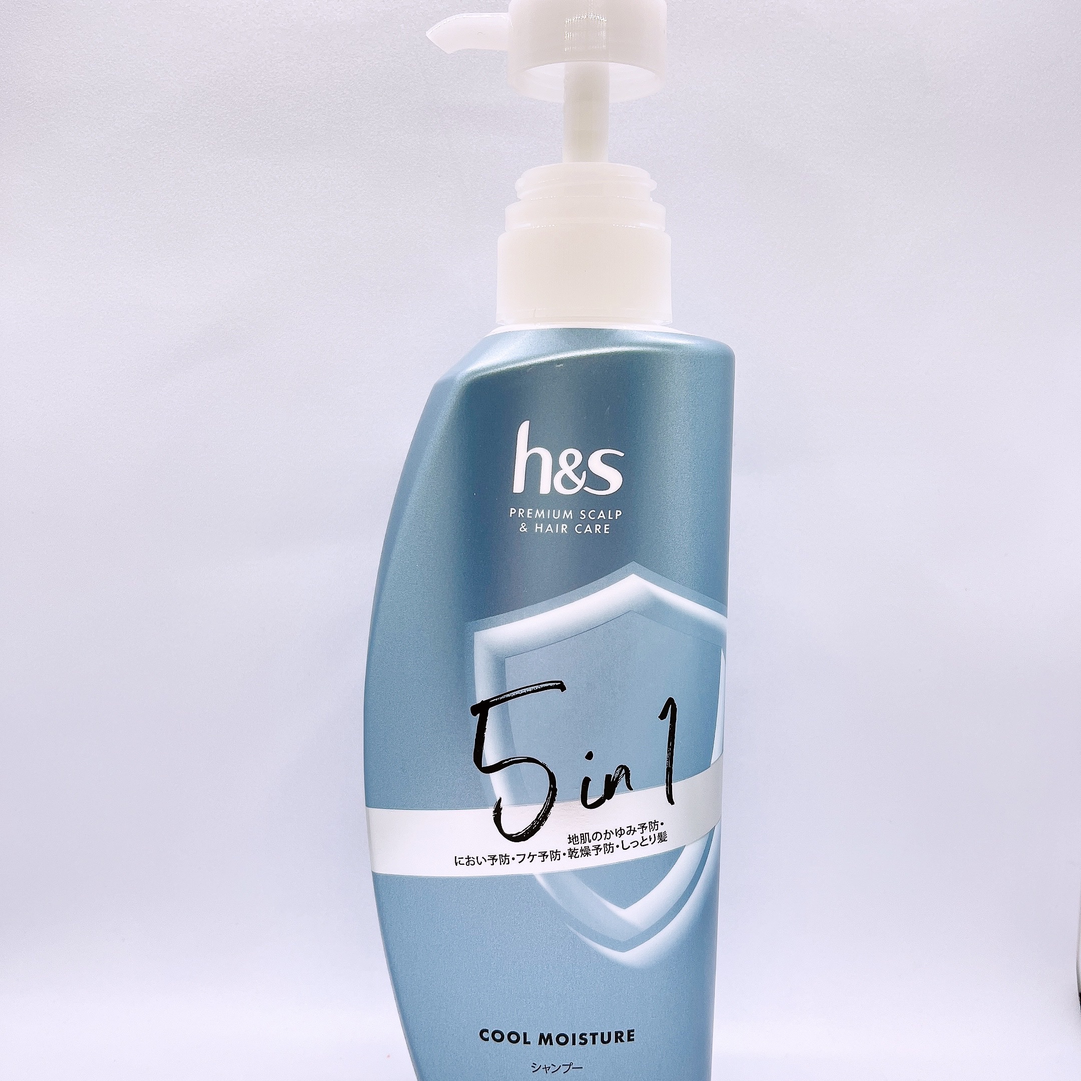 5in1クールモイスチャーシャンプー/コンディショナー/h&s/市販シャンプーを使ったクチコミ（1枚目）