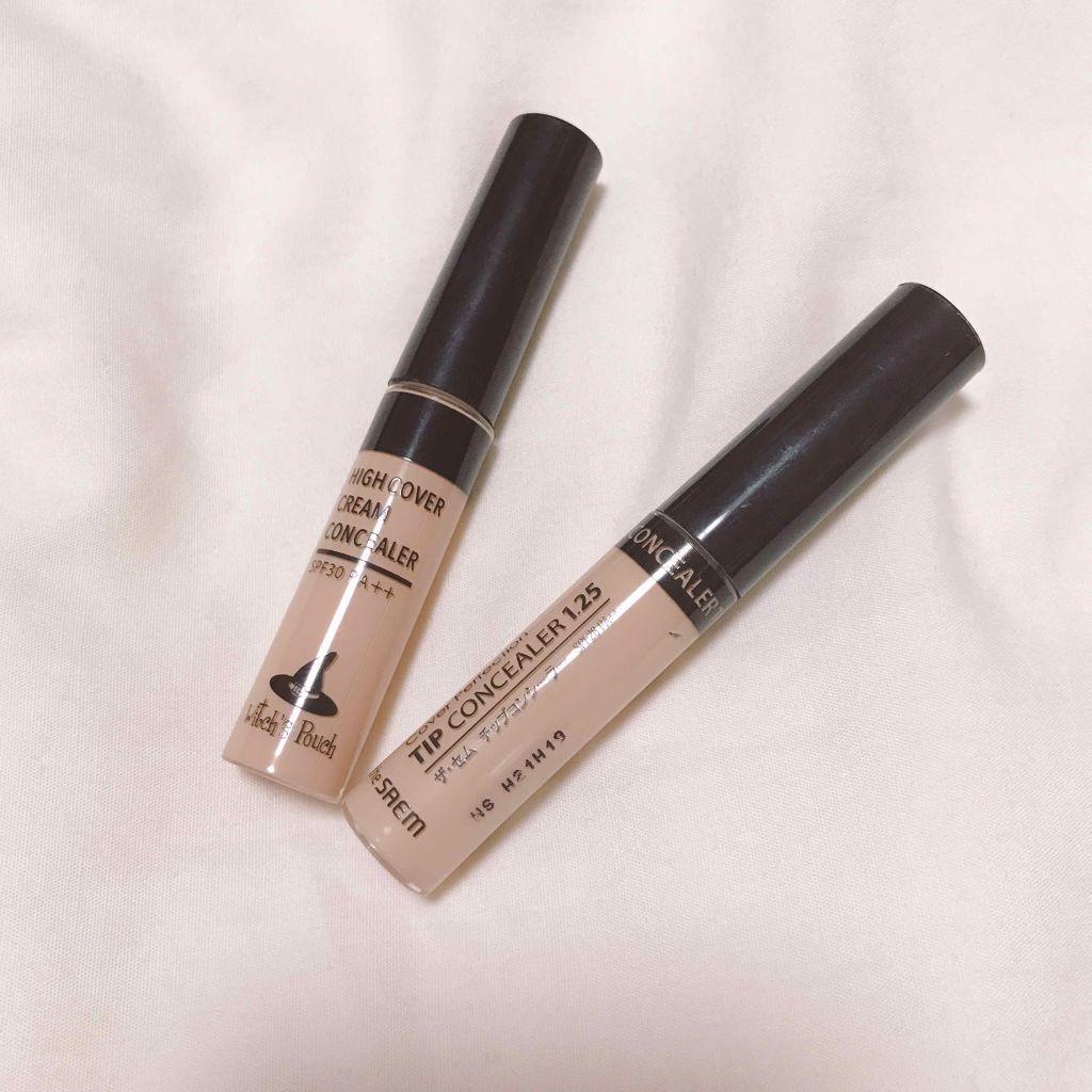 カバーパーフェクション チップコンシーラー/the SAEM/リキッドコンシーラーを使ったクチコミ(1枚目)